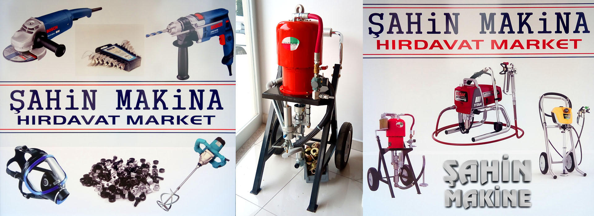 ŞAHİN MAKİNE YALOVA Altınova Hırdavat Market